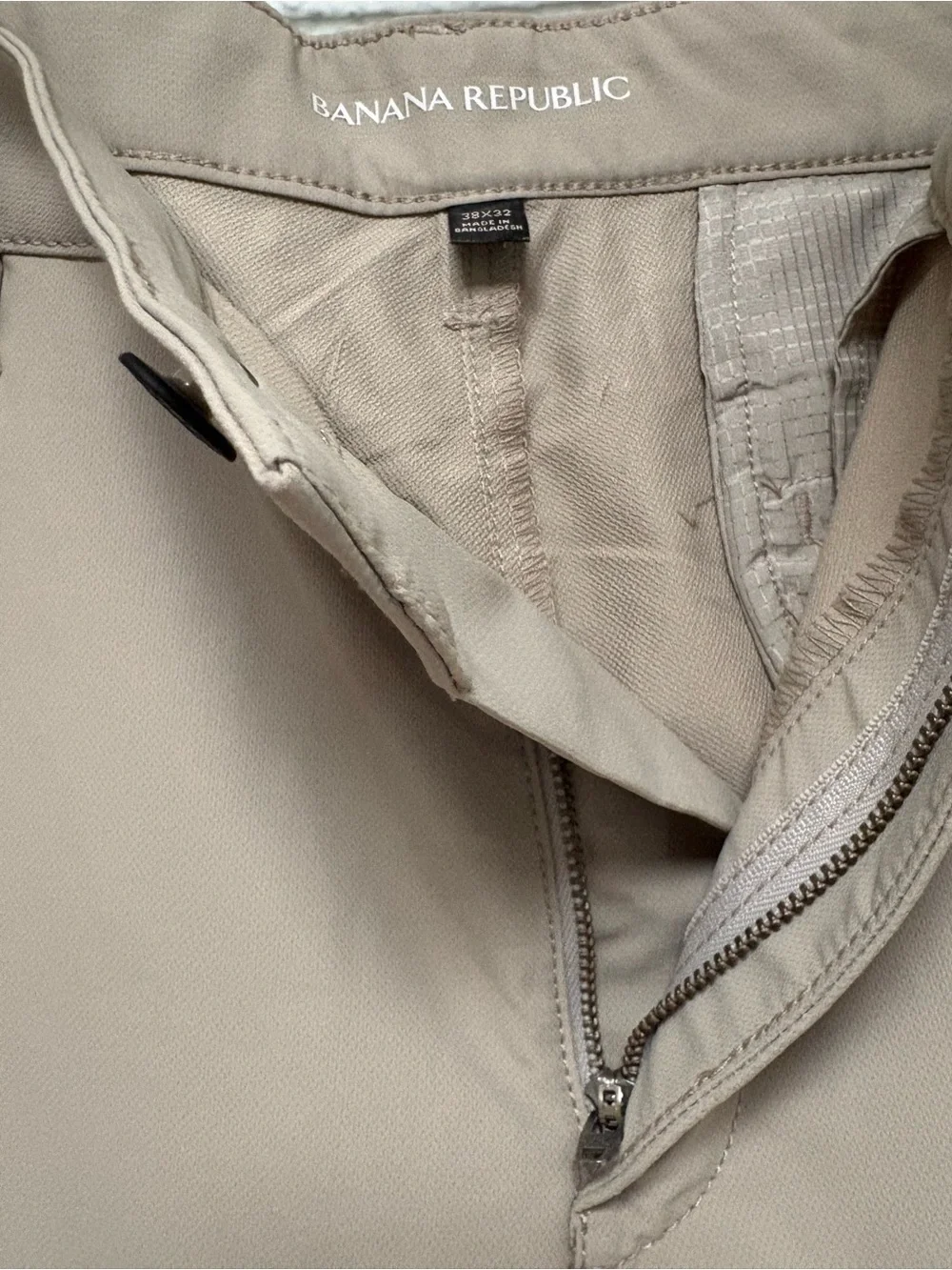 Banana Republic Slim Chino Pants in Light Beige